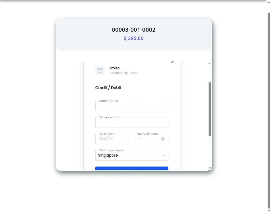 add card details