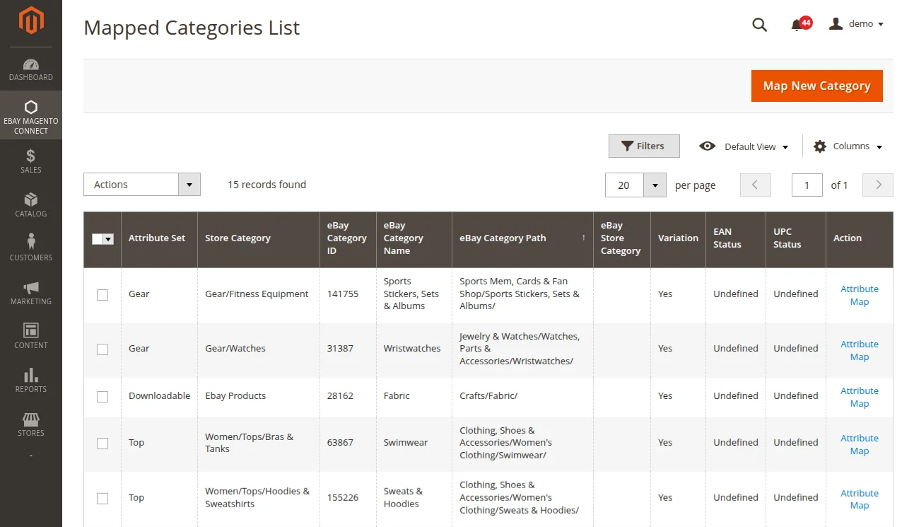 corderieitaliane-webkul-casestudy-solution-categories