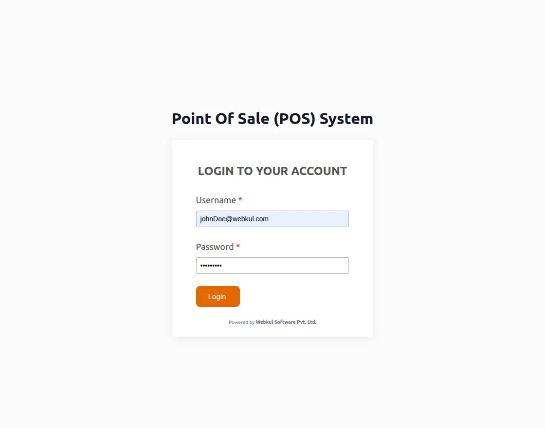 Magento 2 POS Stripe Reader Extension login-user