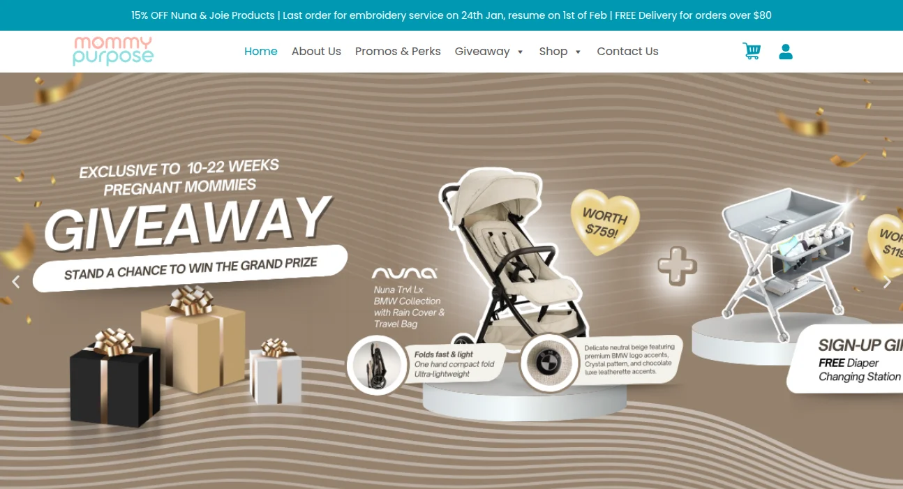 mommypurpose-webkul-casestudy-homepage