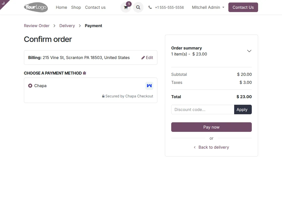 odoo-chapa-payment-acquirer-payment-checkout
