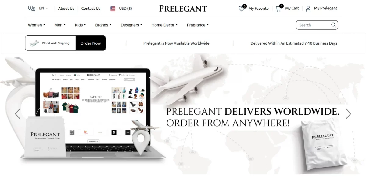 prelegant-case-study-homepage