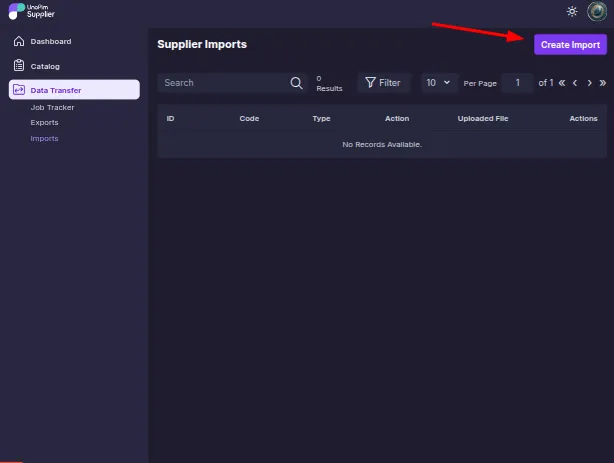 Unopim-Supplier-Data-Portal