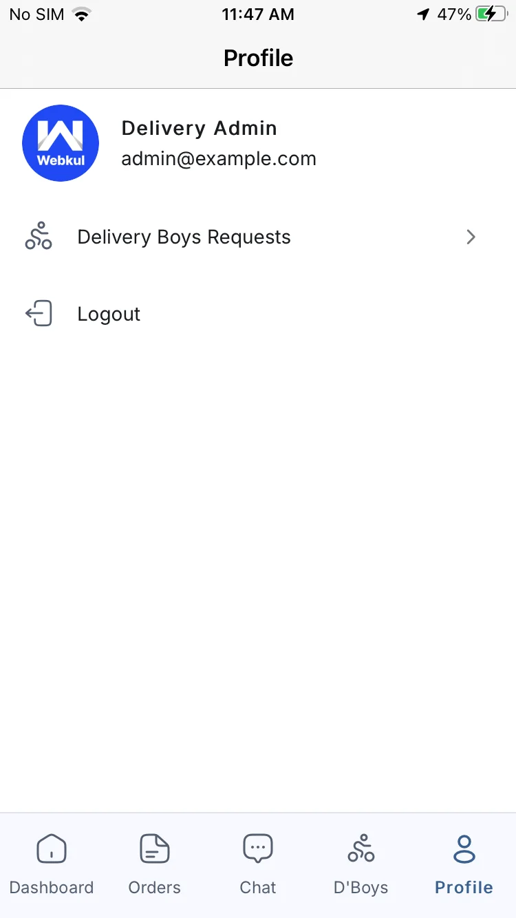 Delivery Boy req