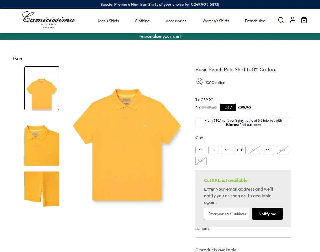 camicissim-basic-color-out-of-stock-notification