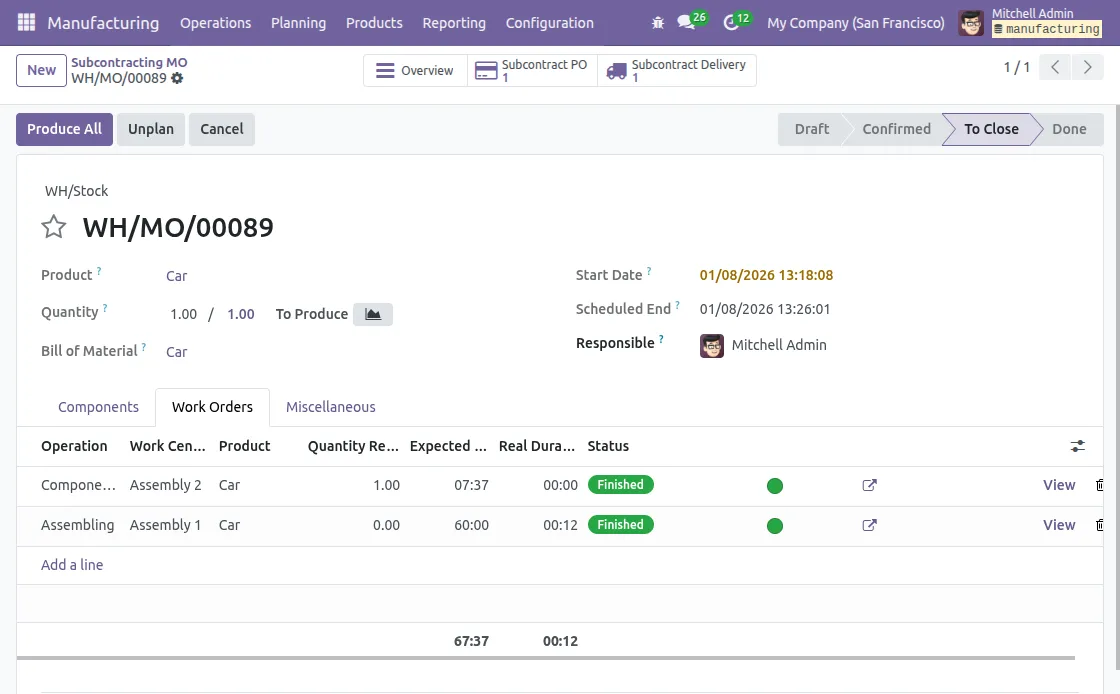 complete-subcontracting-workorder