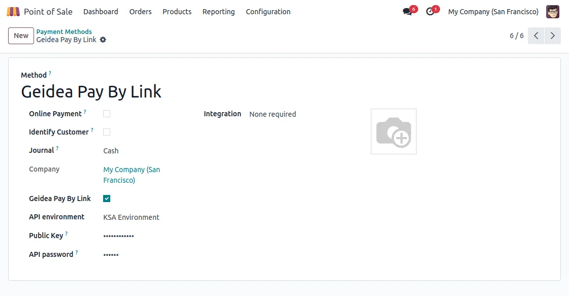 configure geidea pay by link 