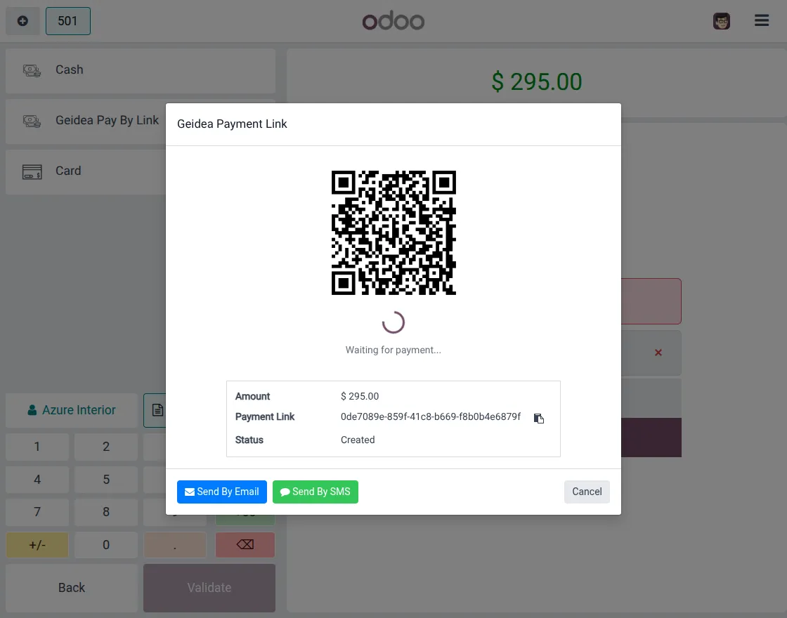 customer need to complete payment