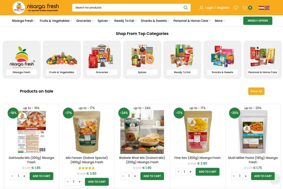 home-nisarga-fresh-homepage-casestudy-webkul