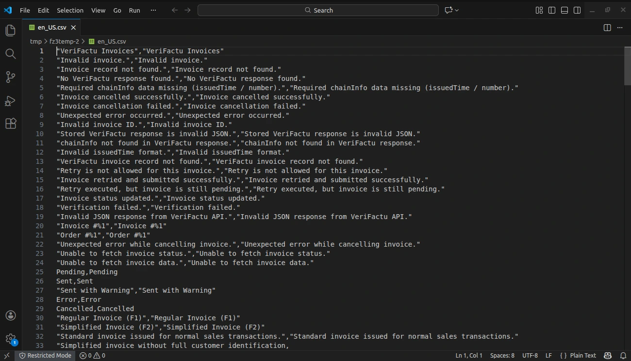 magento 2 verifactu- ang-translation-code