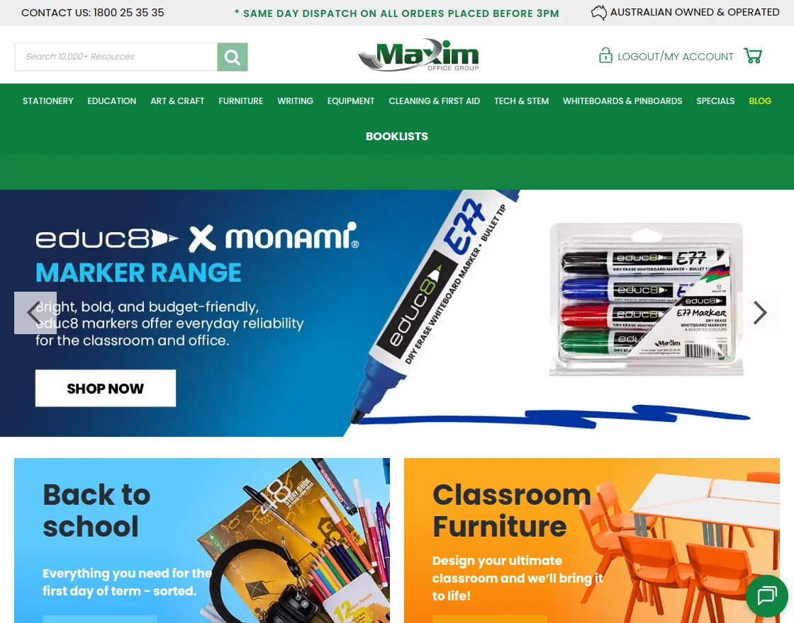 maxim office group store