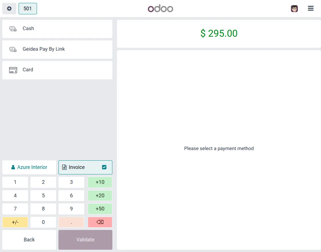 select geidea pay by link
