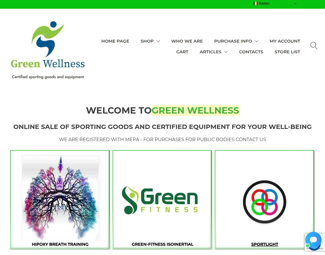 webkul woocommerce green wellness homepage