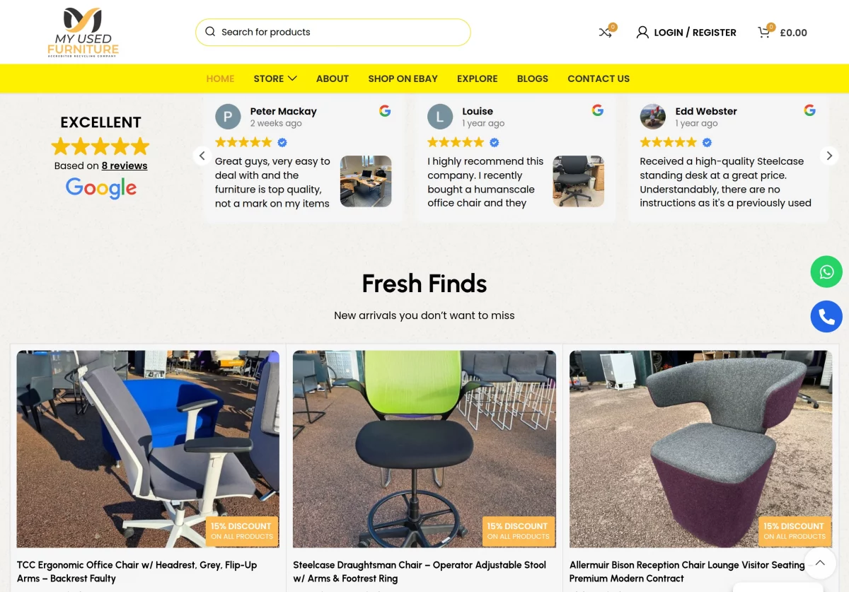 my used furniture homepage