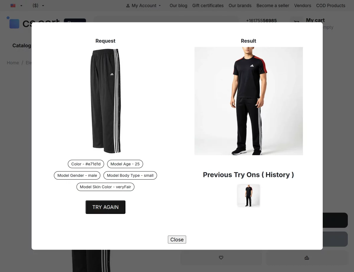 Store image generation