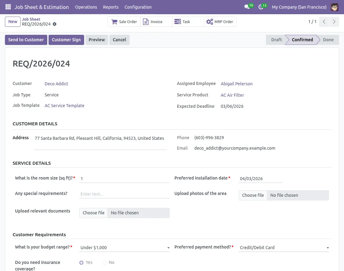 auto records creation