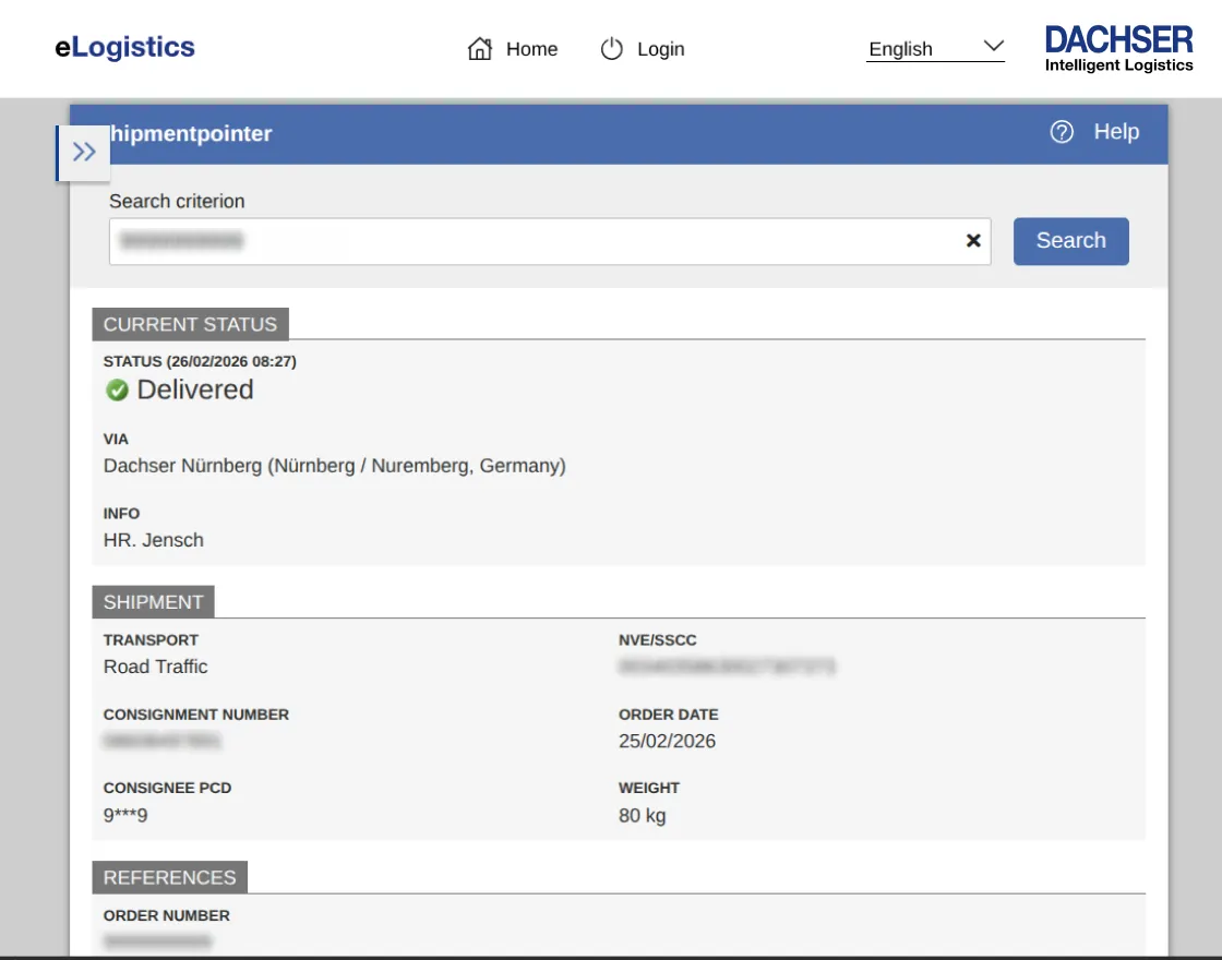 dachser-shipment-tracking