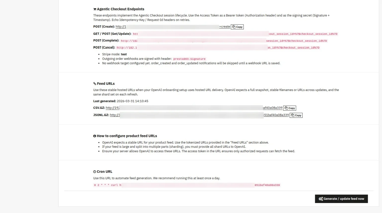 General Settings