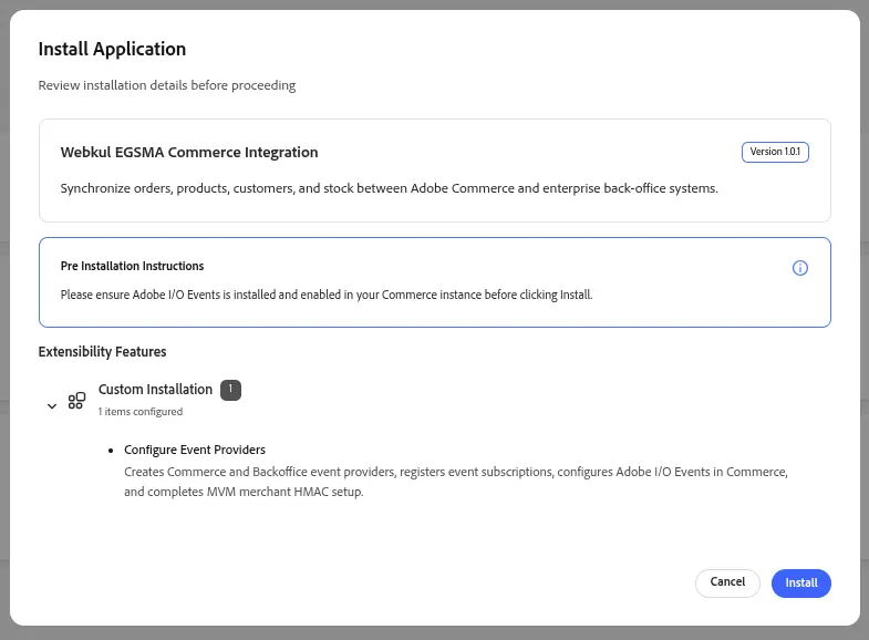 Installation Steps