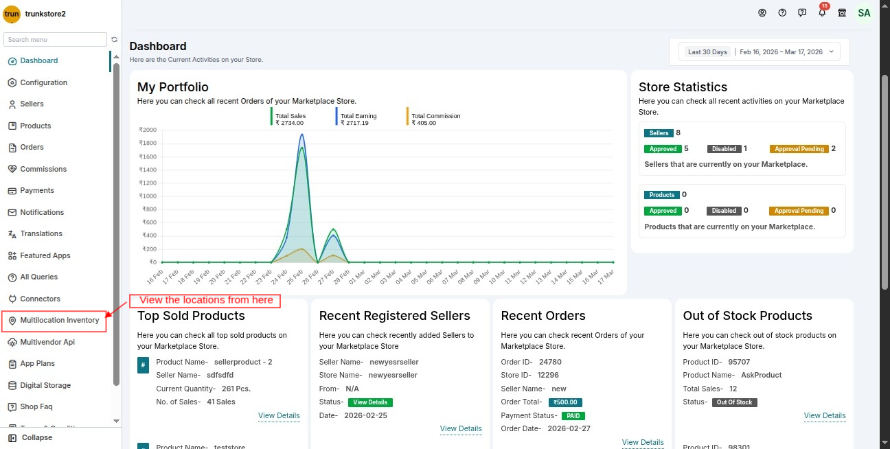 multi vendor marketplace