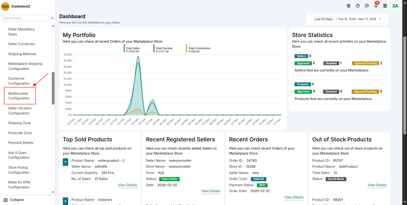 multi vendor marketplace