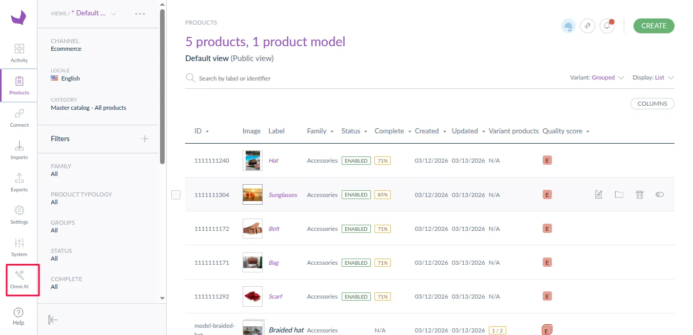 Akeneo omni ai content generator install