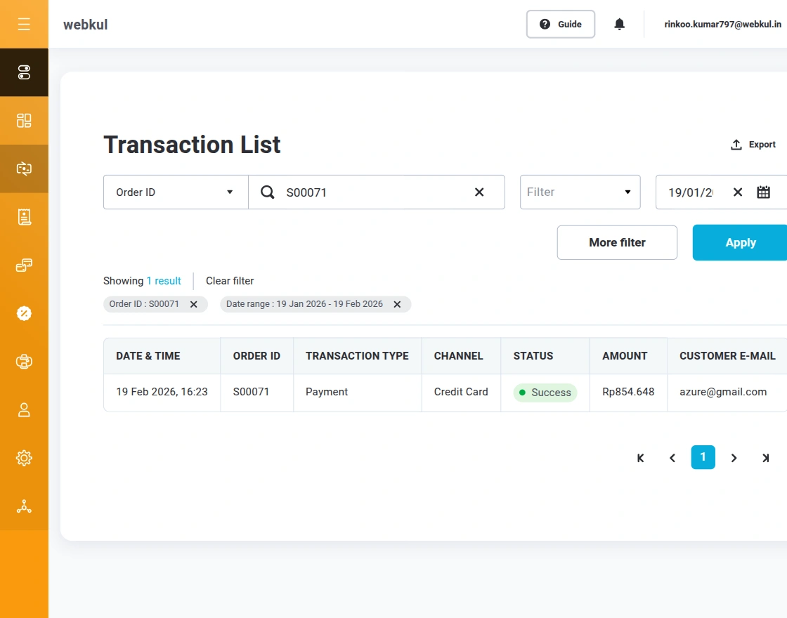 Midtrans Transaction Details