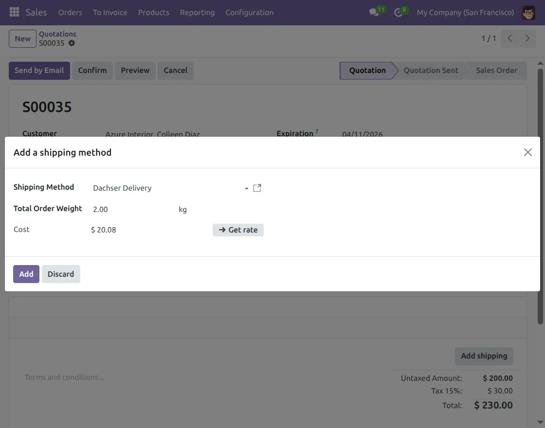 shipping-rate-calculation