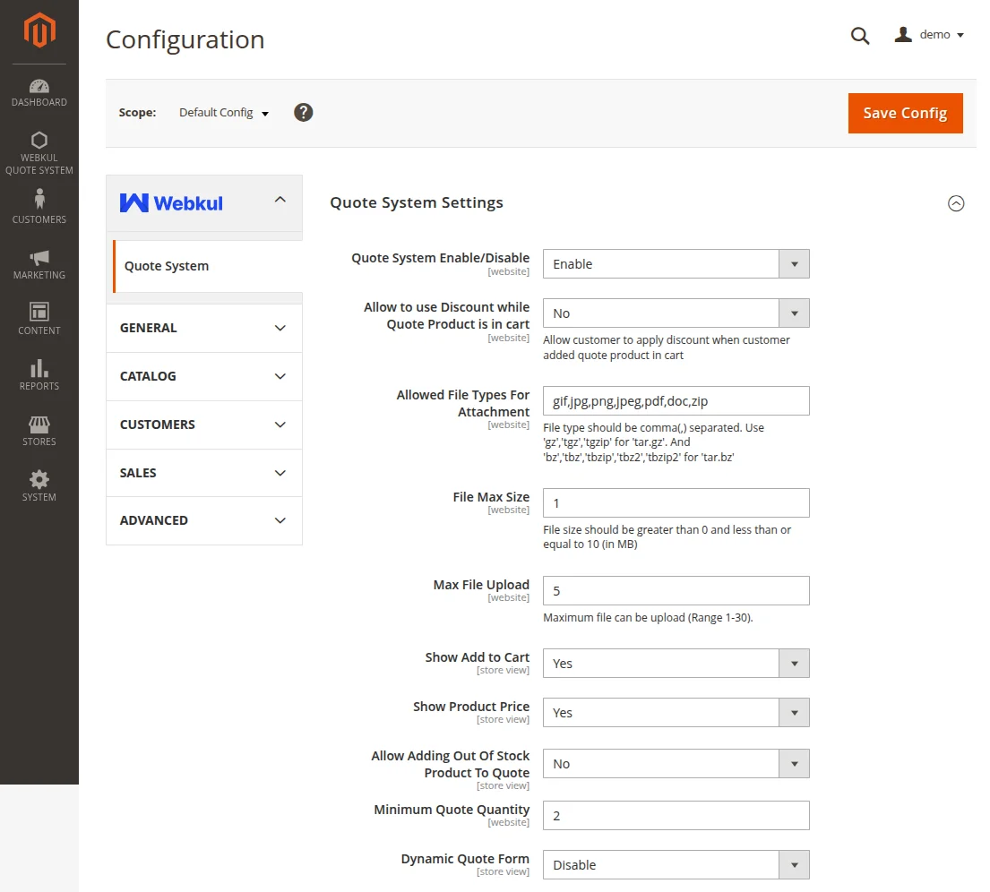 tile-worx-case-study-solution-quote-settings
