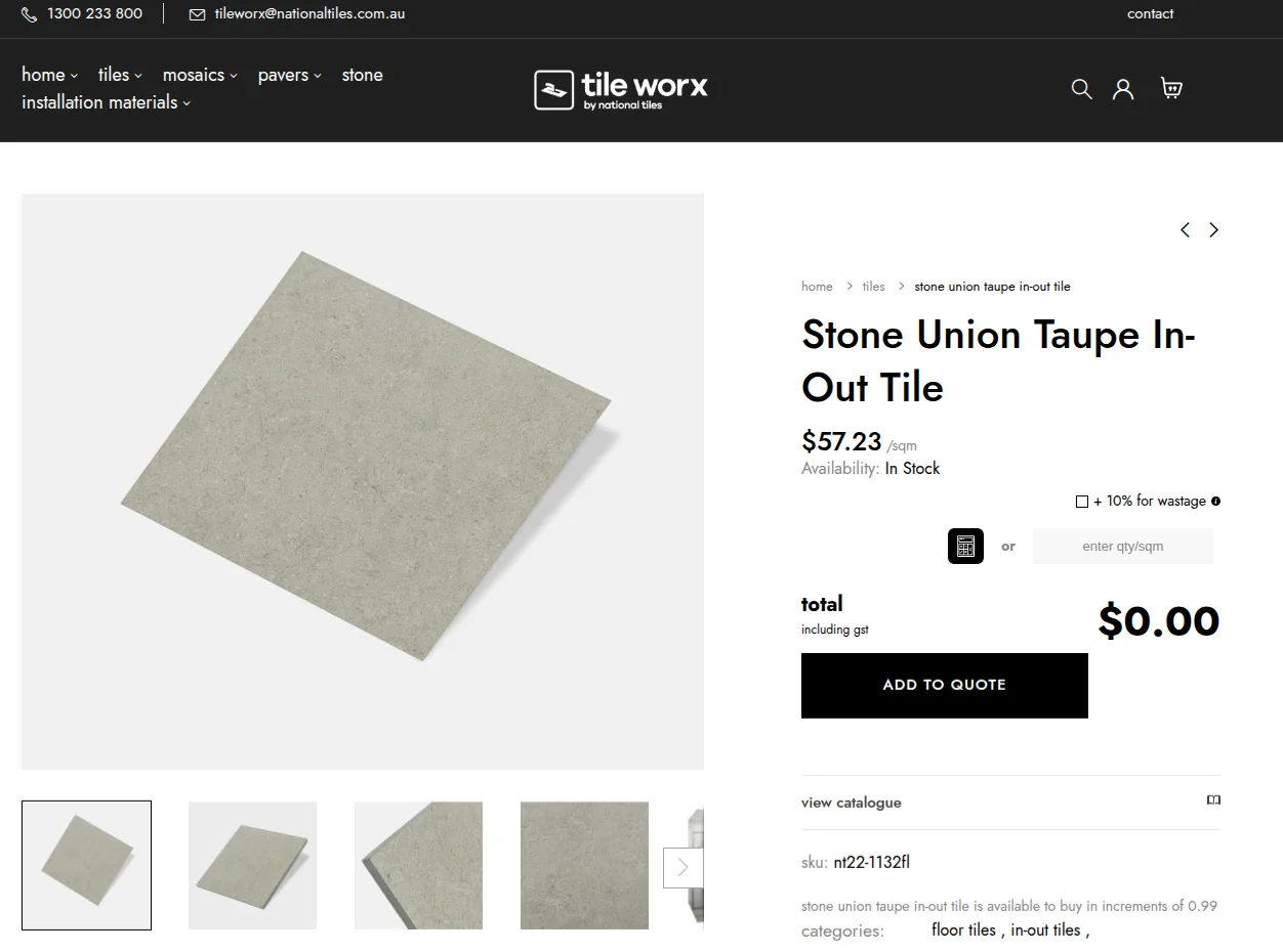 tile-worx-case-study-solution-quote-settings