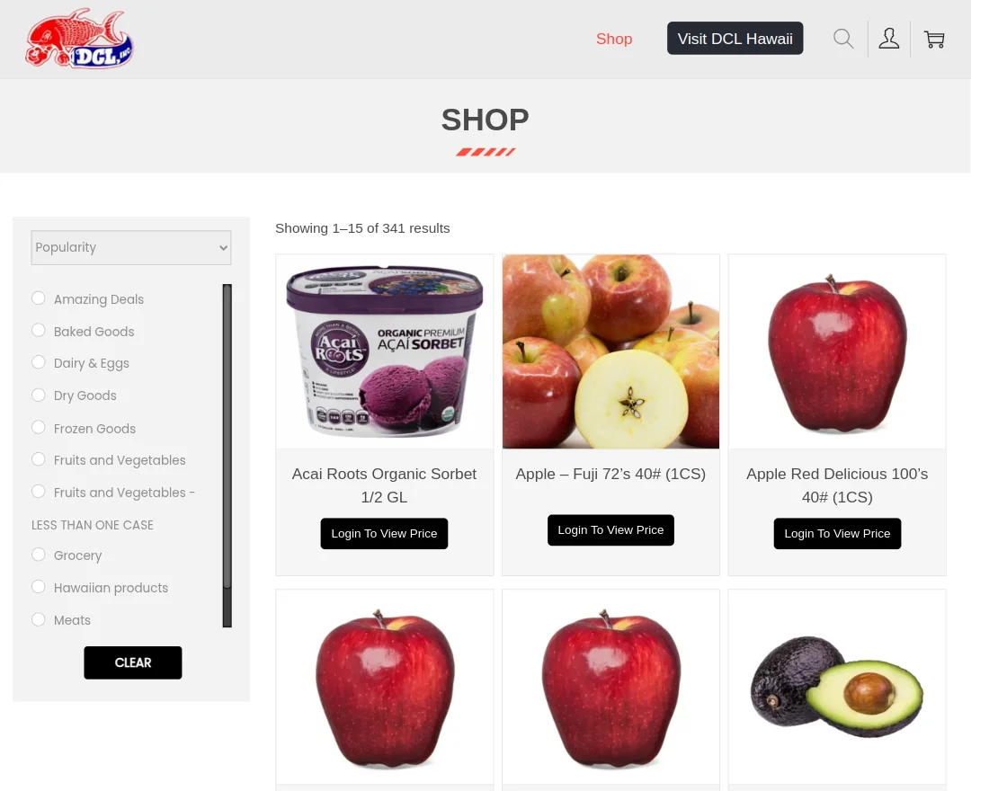 webkul woocommerce dcl hawaii show price after login