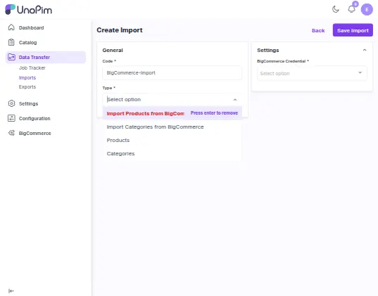 BigCommerce-Import-Jobs