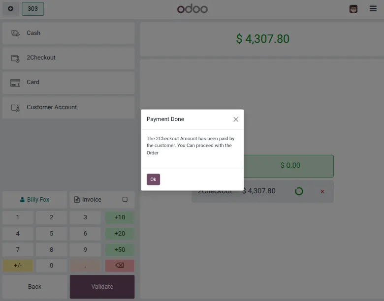 pos confirmation and validation