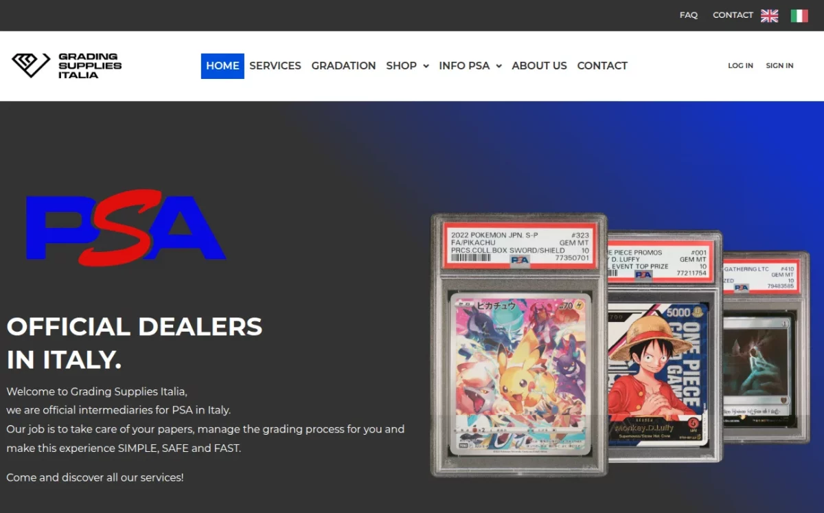 home-grading-supplies-italy-official-site