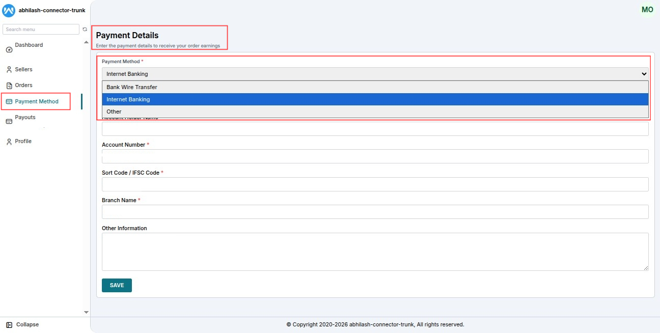 Payment Config