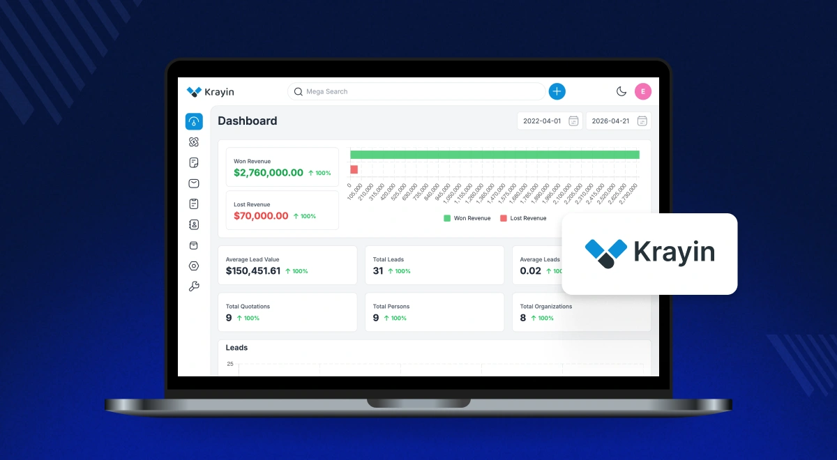 Krayin- Best CRM for Growing Business