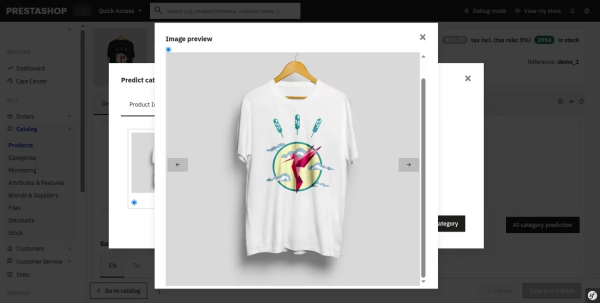 Preview functionality