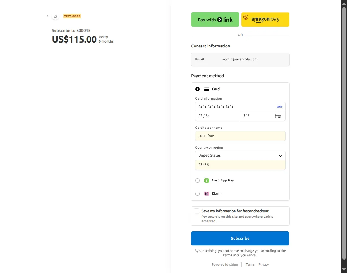 stripe-hosted-checkout-page