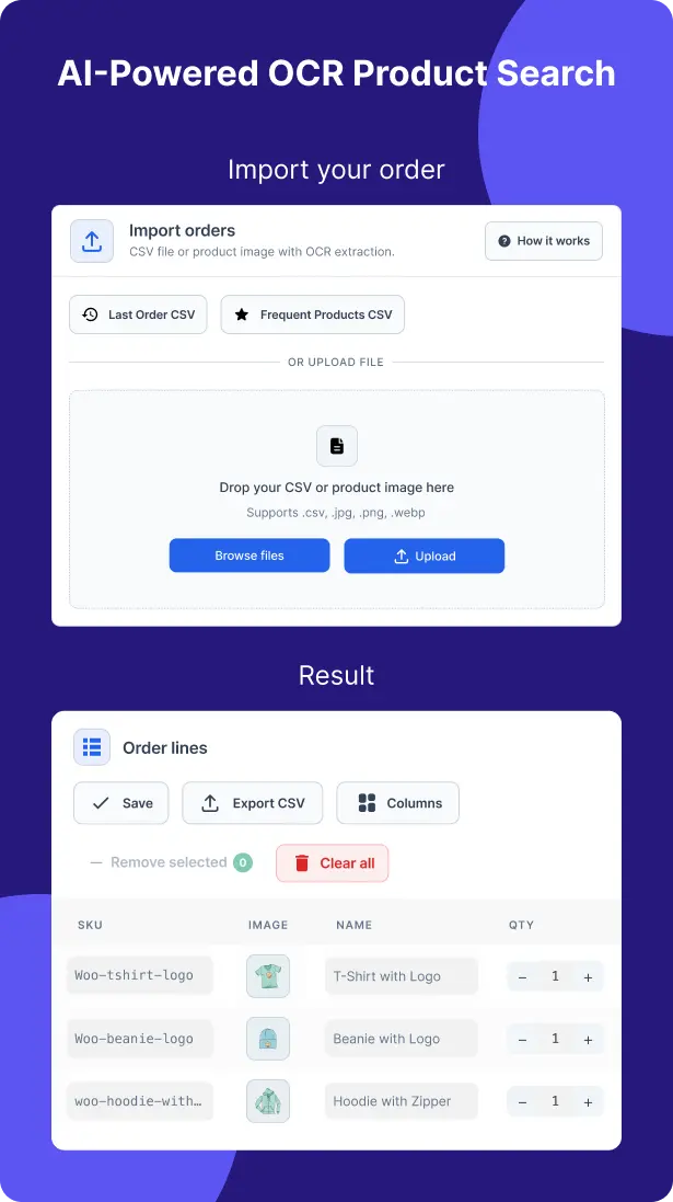WooCommerce Quick Order Plugin - 9