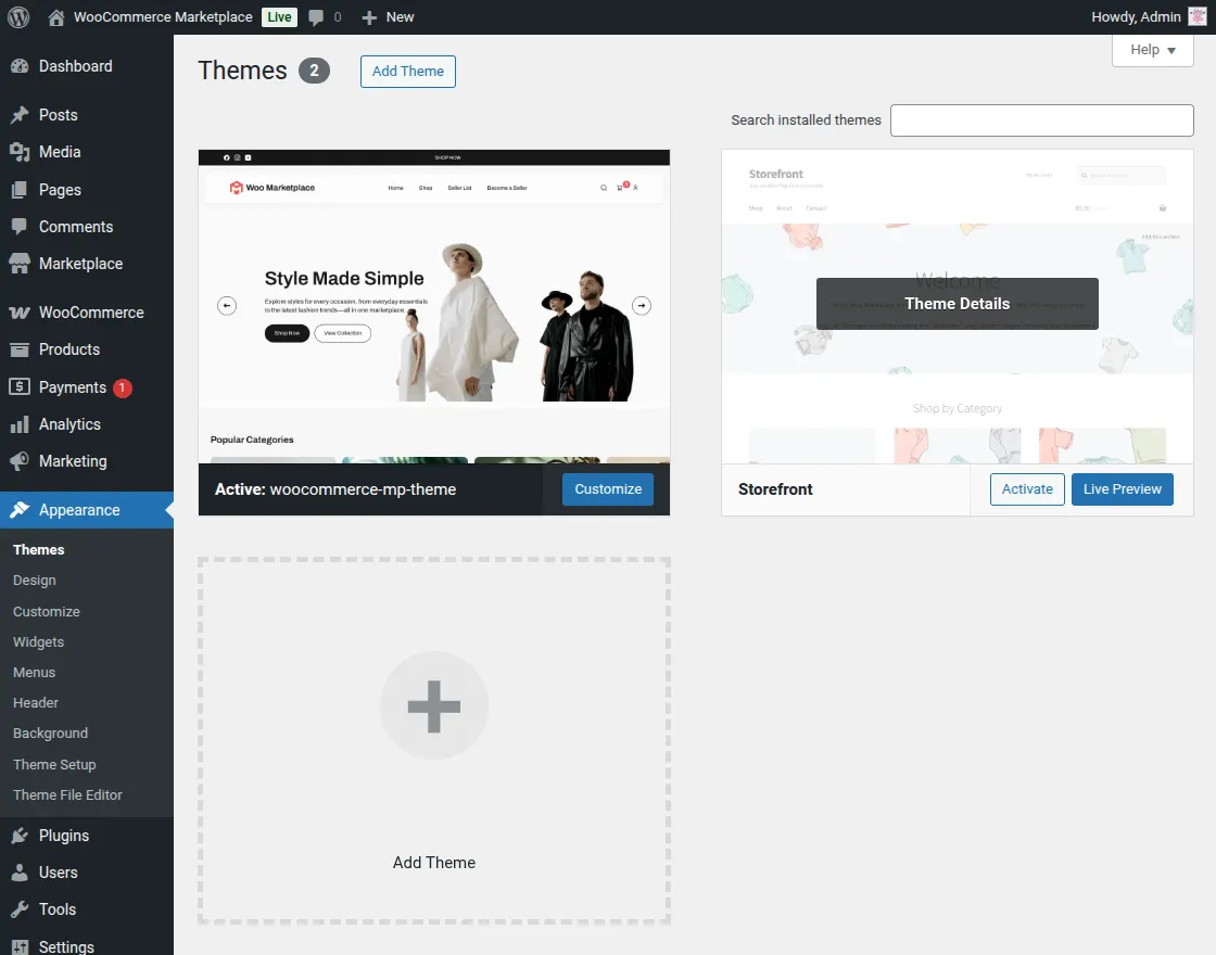 theme-activation