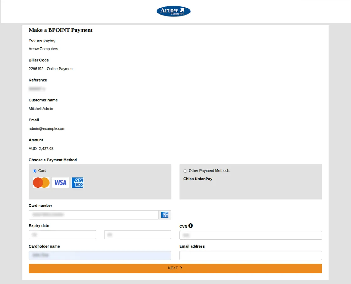 bpoint-host-checkout