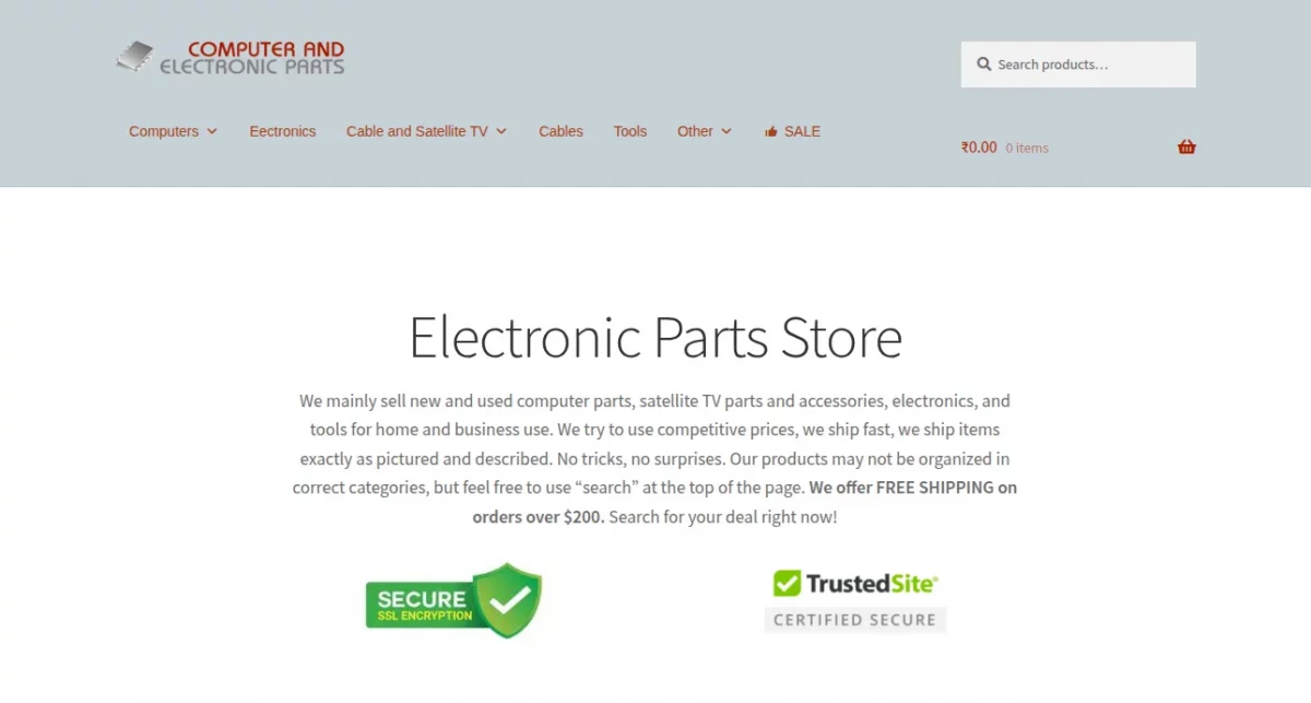 computer-and-electronic-parts-home-page
