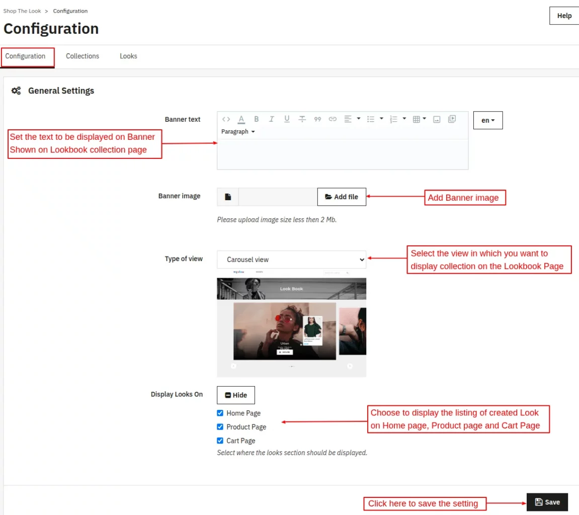 configuration-page