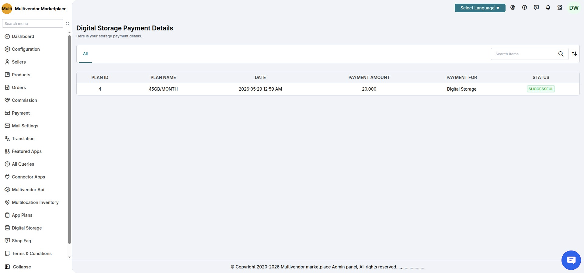 Storage-Payment-History-Admin