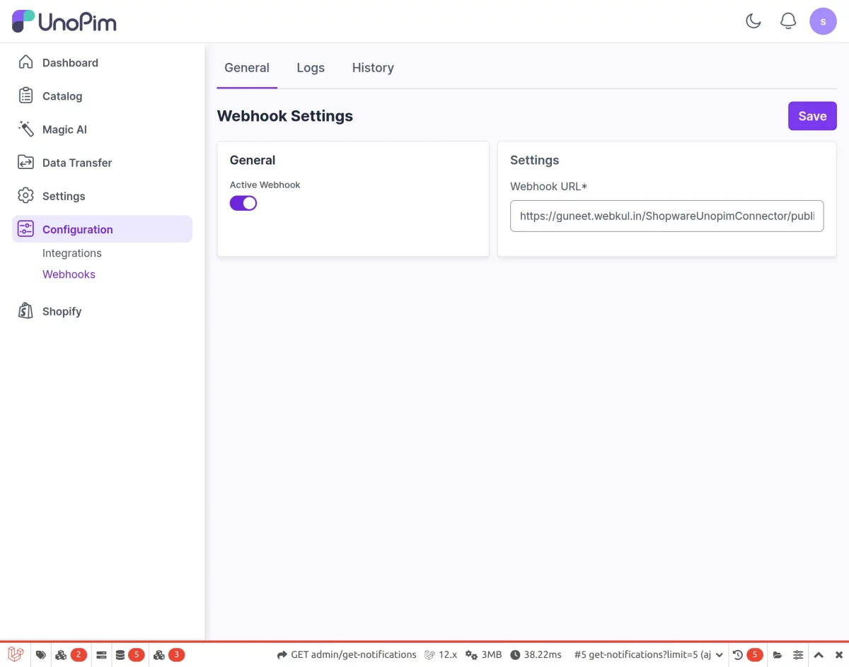 f-webhook-configuration