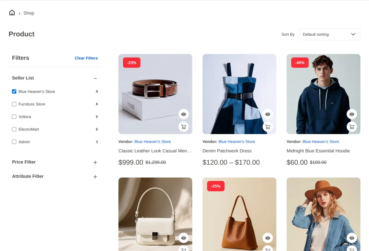  WooCommerce Marketplace Theme filter