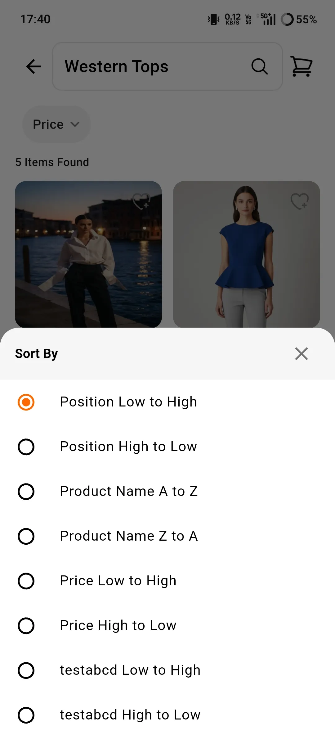 mobikul-category-sort