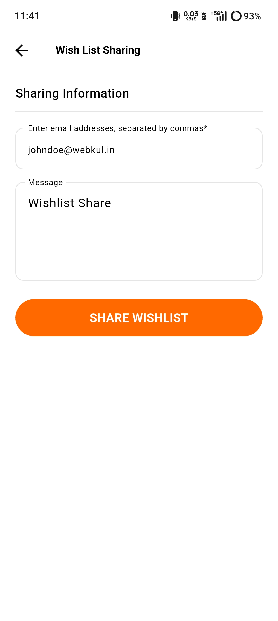 mobikul-wishlist-share
