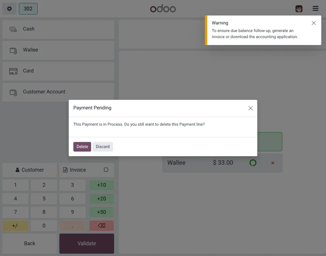 Payment Status Handling