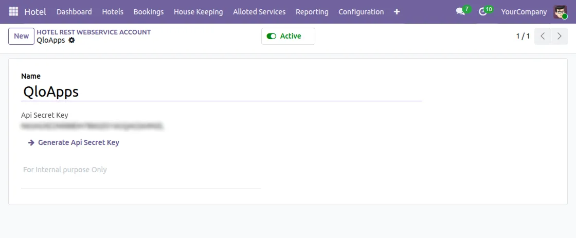 Connection Setup
